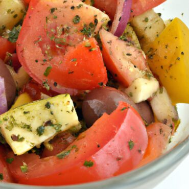 Delicious and Nutritious: Easy Greek-Inspired Lunch Recipe!