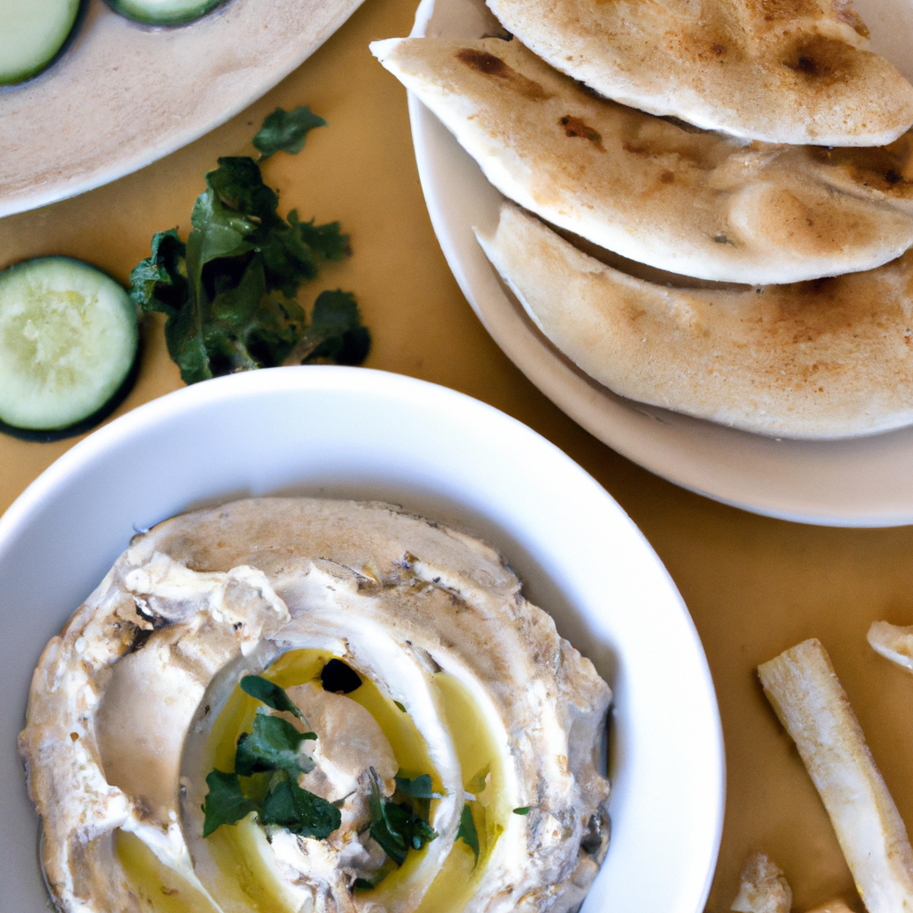 Perfect Pitas: A Simple Greek Tzatziki and Hummus Appetizer Recipe