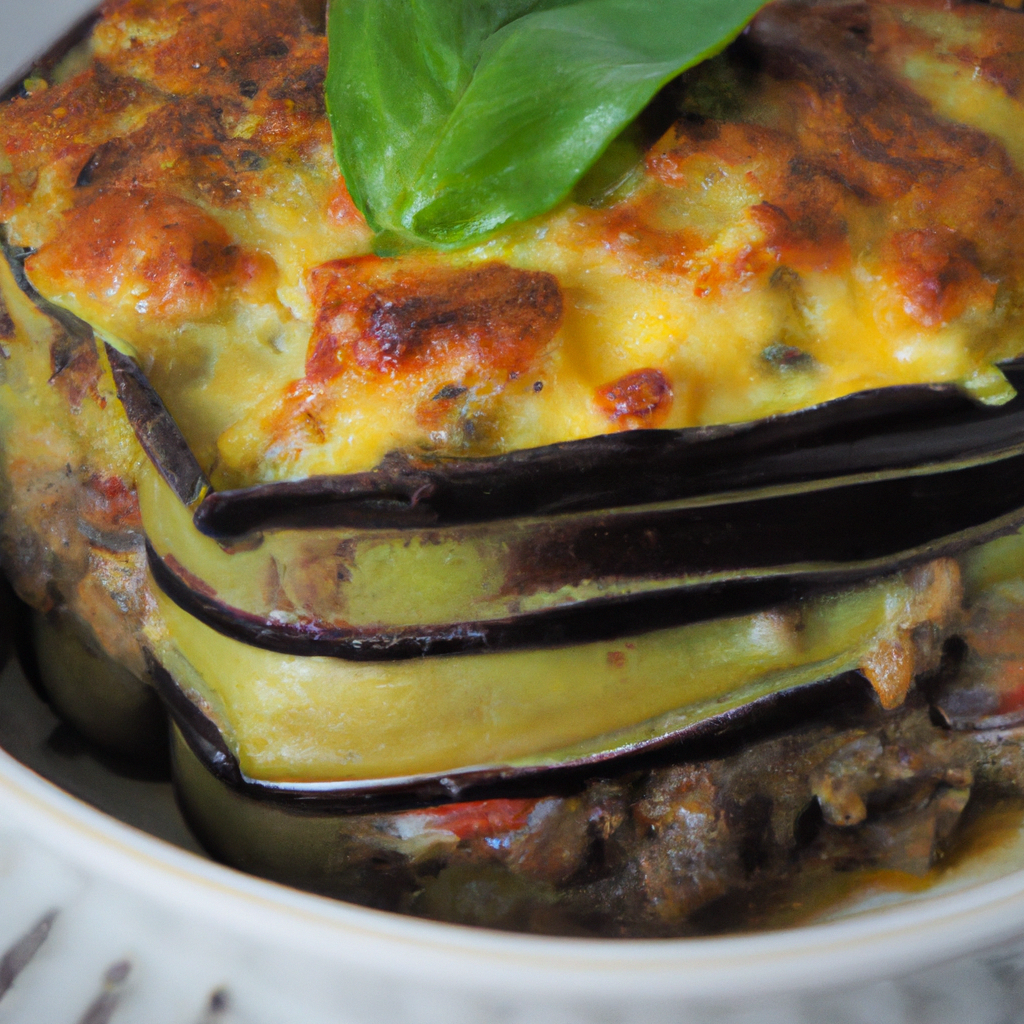 Revolutionize Your Tastebuds with this Greek Vegan Delight: Eggplant Moussaka