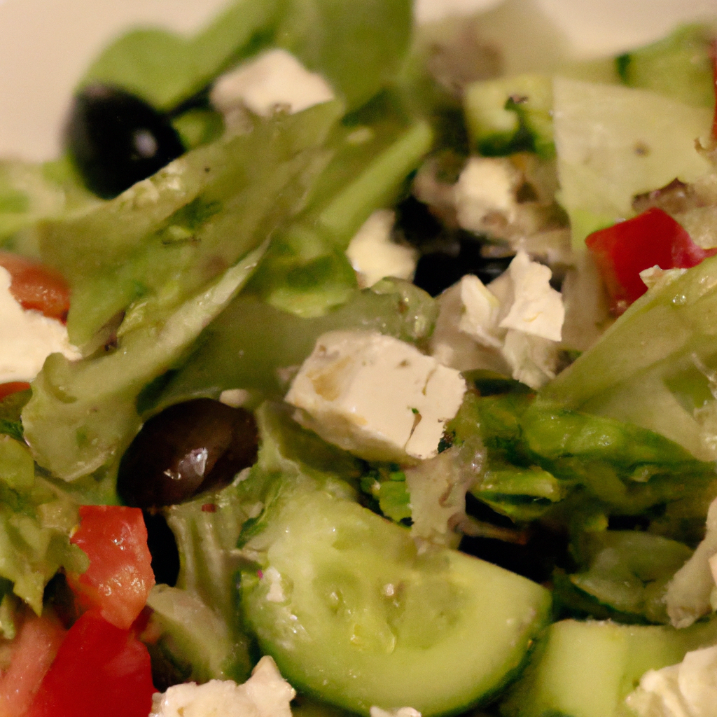 Authentic Greek Salad Recipe: A Delicious Lunch Option!