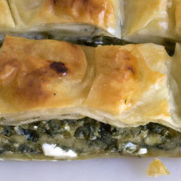 Deliciously Greek: Try this Mouthwatering Vegan Spanakopita Recipe!