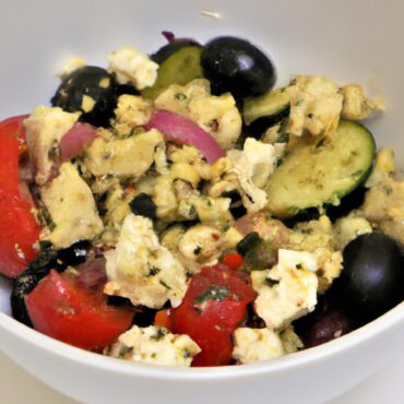 Savor the Taste of Greece with this Delicious and Fresh Greek Lunch Recipe!