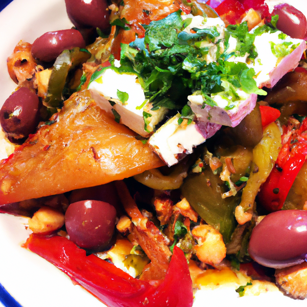 The Perfect Greek Lunch: Mouthwatering Mediterranean Flavors in One Dish