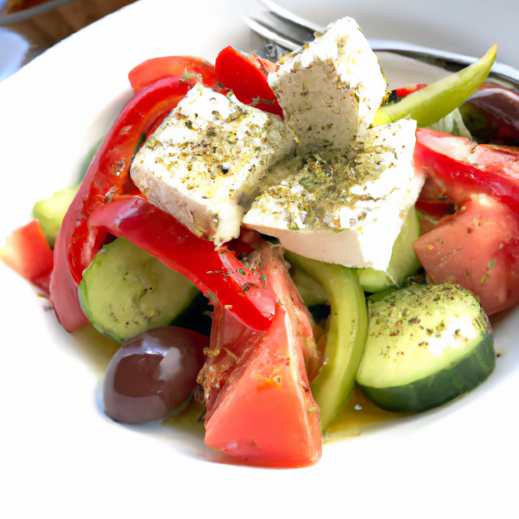 Experience Greece at Lunchtime with this Authentic Greek Salad Recipe