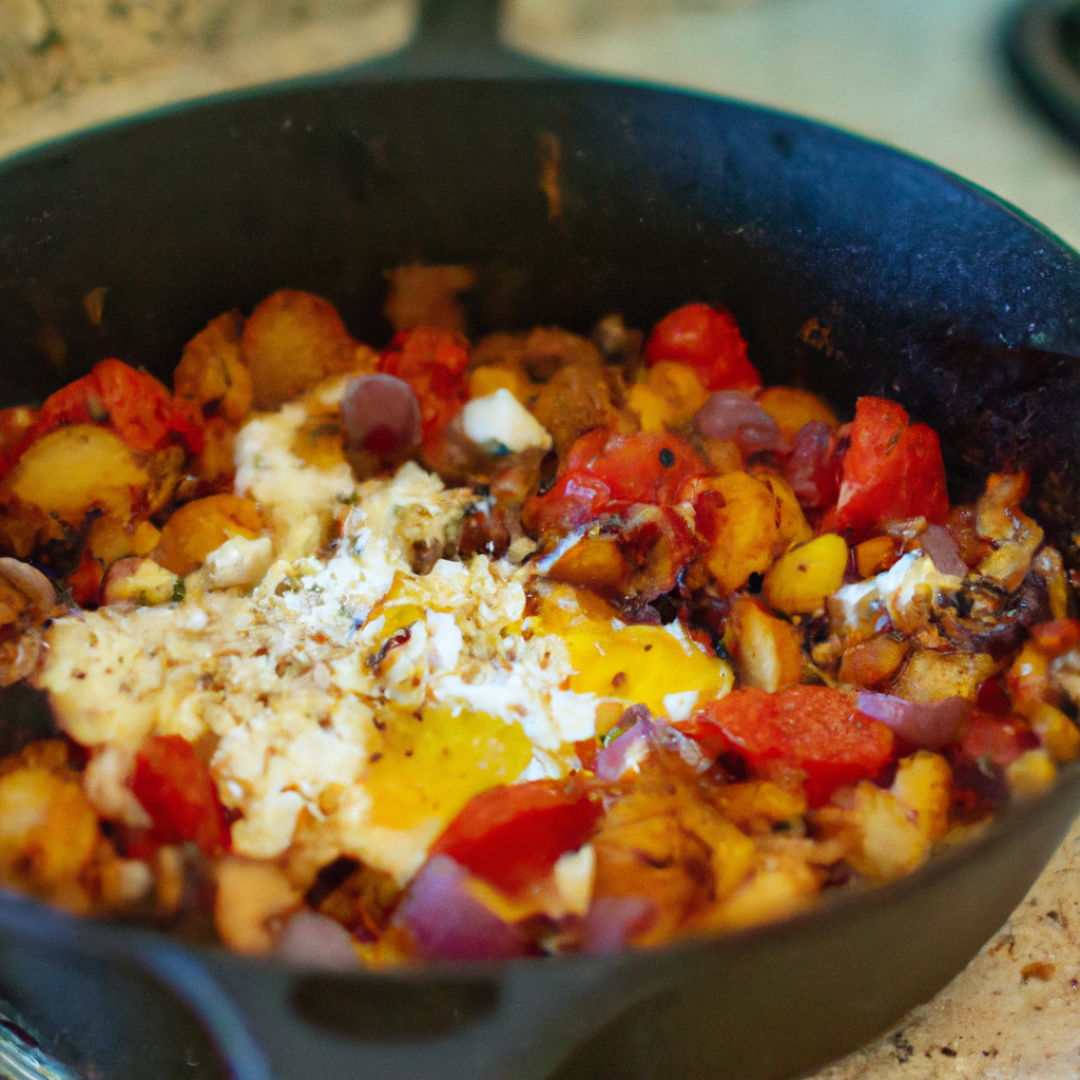 Savor the Taste of Greece with this Authentic Greek Breakfast⁢ Skillet‍ Recipe