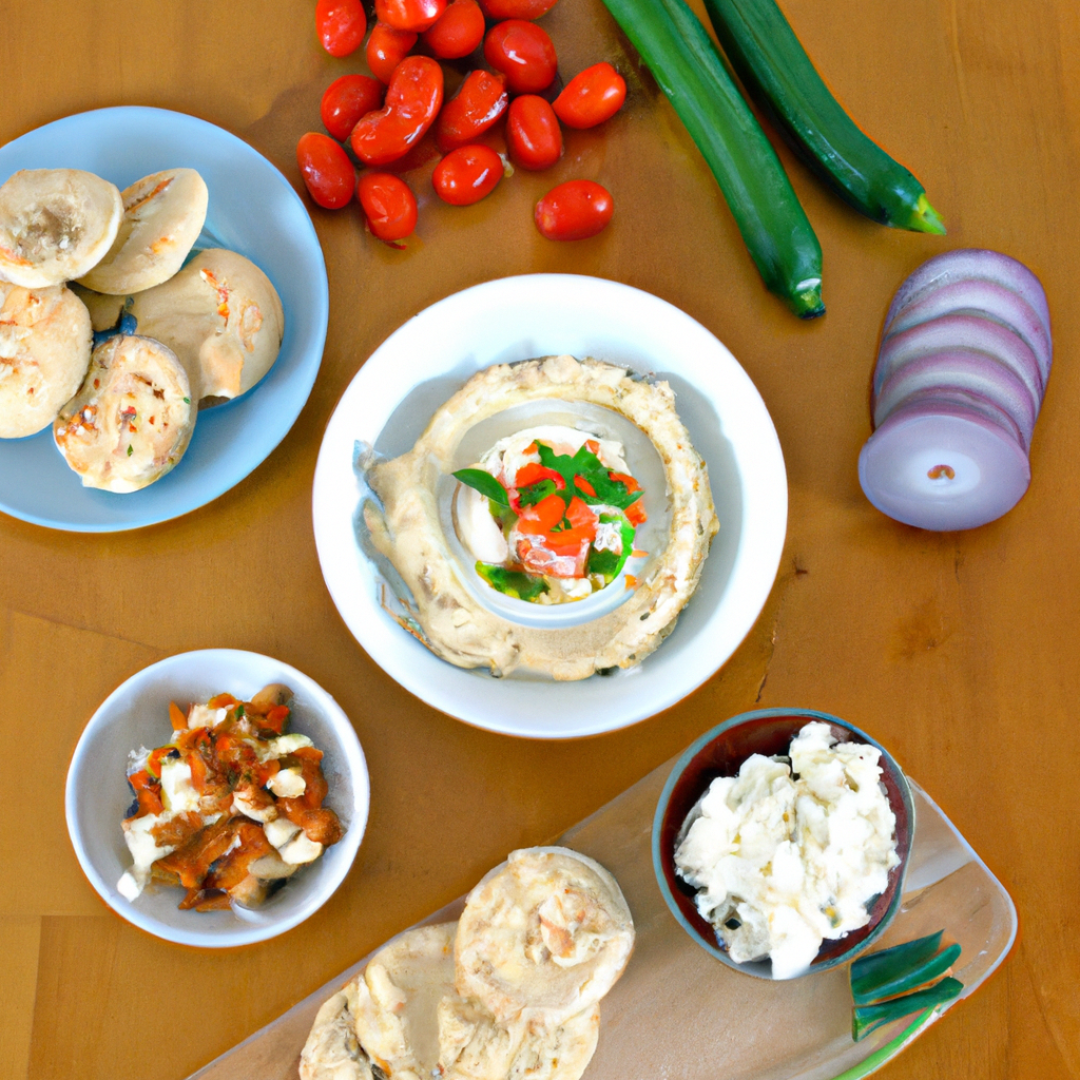 Perfect Pitas: A Simple Greek Tzatziki and Hummus Appetizer ⁢Recipe