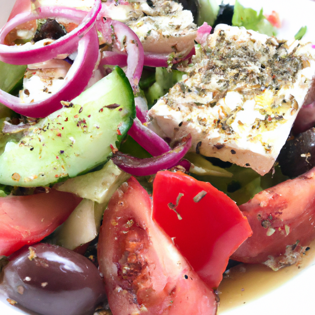 Experience Greece at Lunchtime with this Authentic Greek Salad Recipe