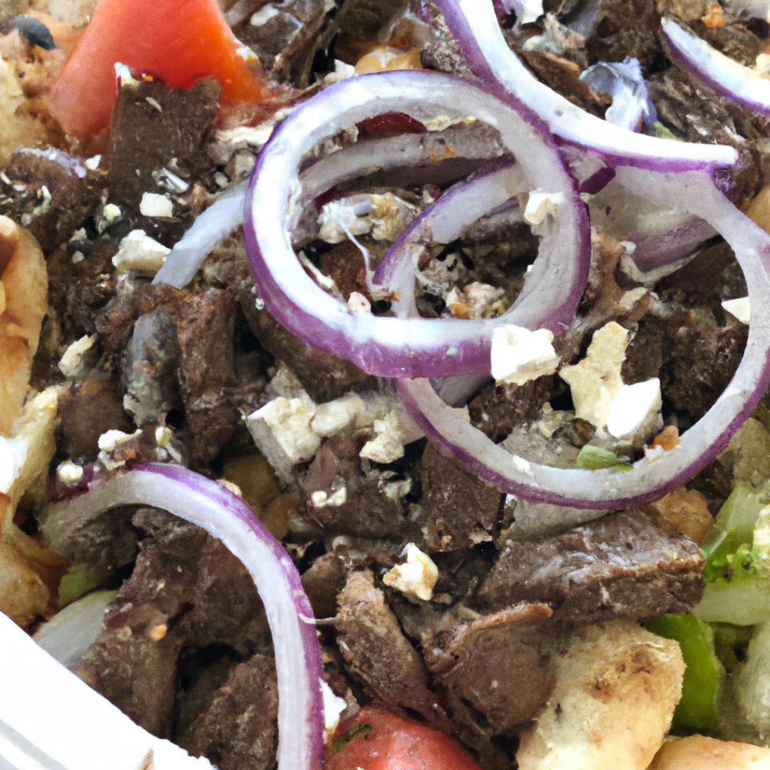 Greek Gyro Salad: A Savory and Satisfying Lunch Option