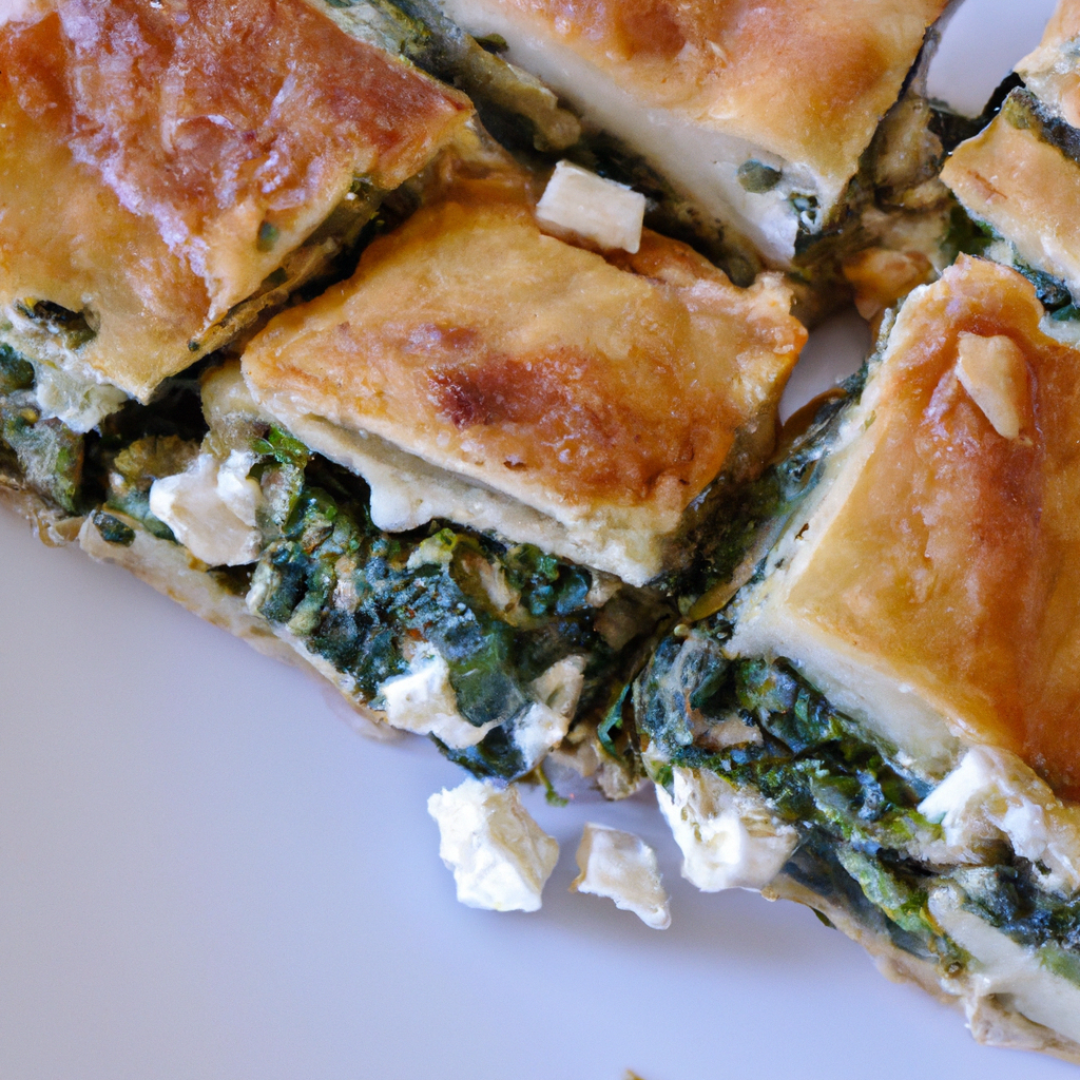 Delicious and Easy Greek Vegan Recipe: Spanakopita with Tofu and Spinach