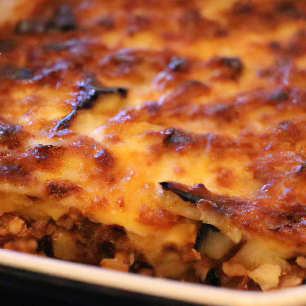 Mouth-Watering Greek Vegan Moussaka: A Delicious Twist on a Classic Dish!