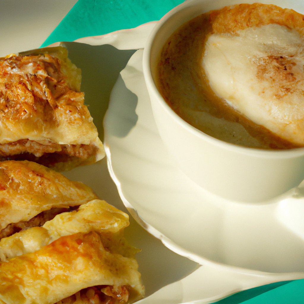 Savor a Sunny Morning with Traditional Greek Breakfast Recipe: Tyropita and Greek Coffee