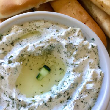 Savor the Authentic Flavors of Greece with this Tzatziki Dip Appetizer Recipe