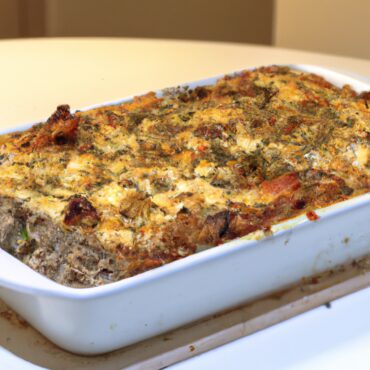 Delicious Greek Dinner: A Recipe for Moussaka with a Twist