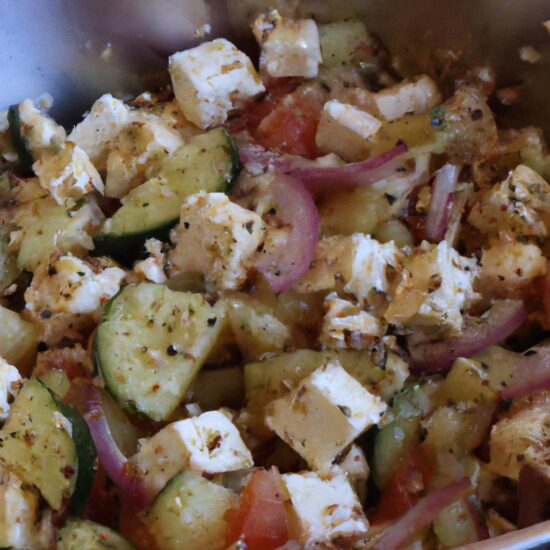 Deliciously Greek: Try This Authentic Mediterranean Lunch Recipe Today!