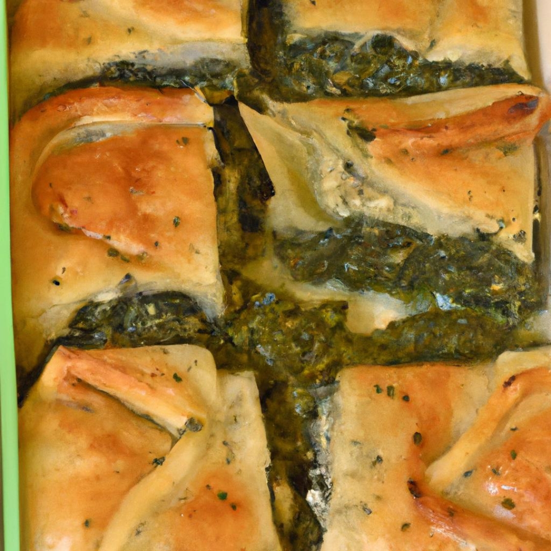 Deliciously Healthy: A Greek Vegan Recipe for Mouthwatering Spanakopita!