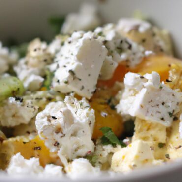 Kickstart Your Day with a Classic Greek Breakfast: The Ultimate Recipe for a Traditional Egg and Feta Scramble
