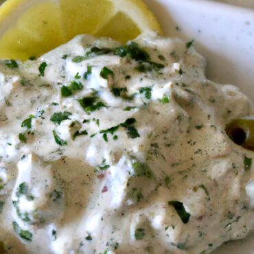 Savor the Flavors of Greece with This Tantalizing Tzatziki Appetizer Recipe