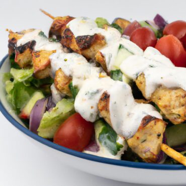 Indulge in Greek flavors with this quick and easy Chicken Souvlaki recipe