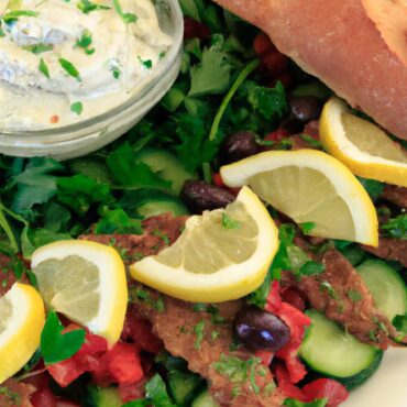 Indulge in the Delicious Flavors of Greece with this Quick and Easy Greek Lunch Recipe