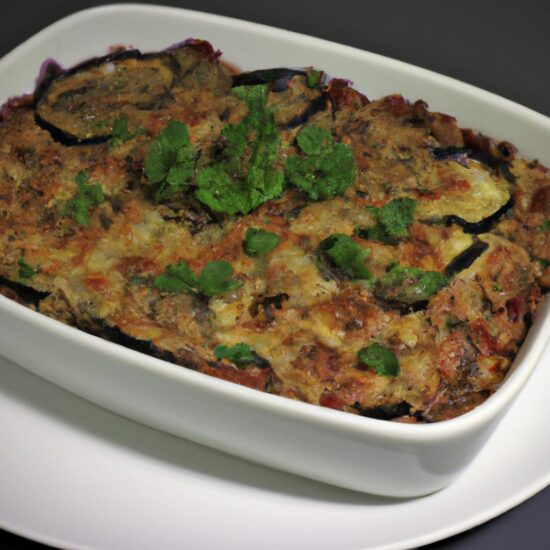 Mouthwatering Greek Vegan Delight: Eggplant Moussaka Recipe