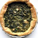 Deliciously Wholesome: A Greek Vegan Spinach and Feta Pie Recipe