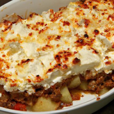 Mouthwatering Greek-style Moussaka: A Delicious Dinner Recipe