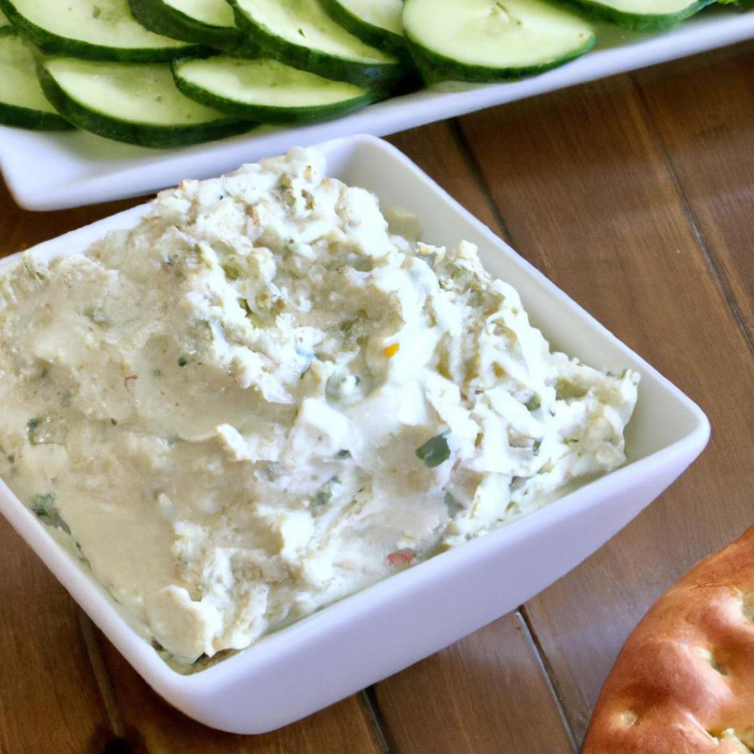 Savoring Greek Tastes: An Easy Tzatziki Dip Appetizer Recipe