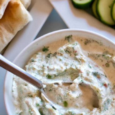 Savor the Mediterranean with Our Greek Style Tzatziki Dip Recipe