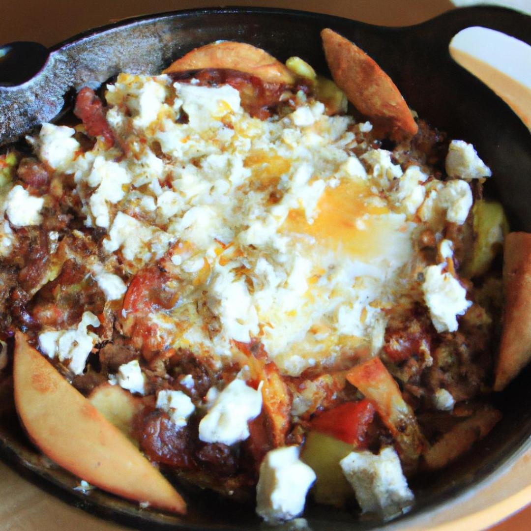 Delicious Greek Breakfast Skillet: A Mediterranean Morning Delight Recipe